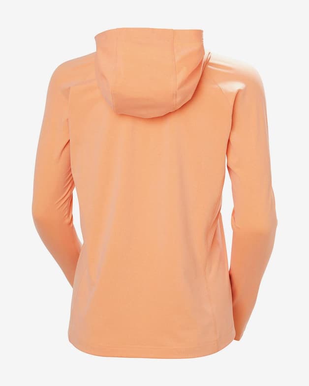Sudadera con capucha Helly Hansen Tyri naranja salmón mujer - #2
