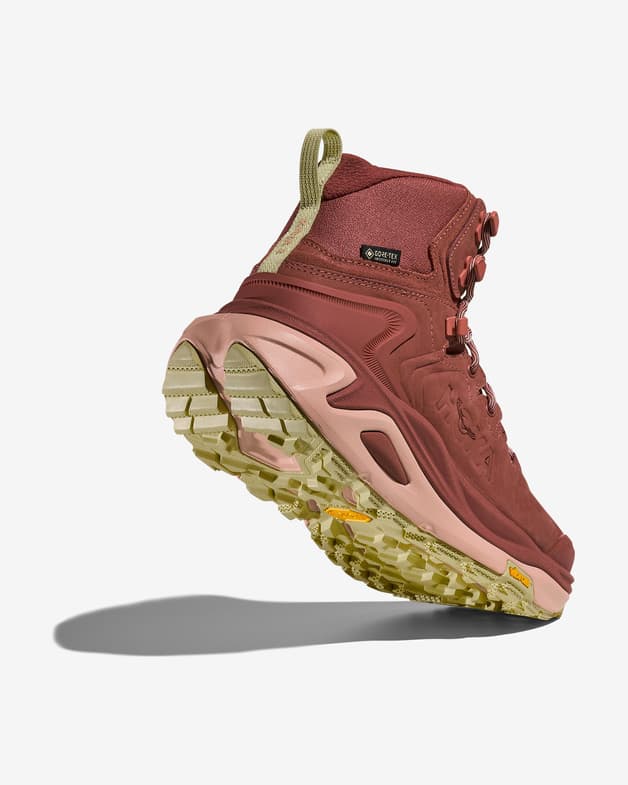 Botas HOKA Kaha 3 GORE-TEX rojo teja mujer - #3
