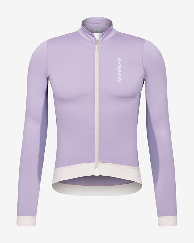 Maillot Isadore Alternative Light manga larga lila claro blanco - #1
