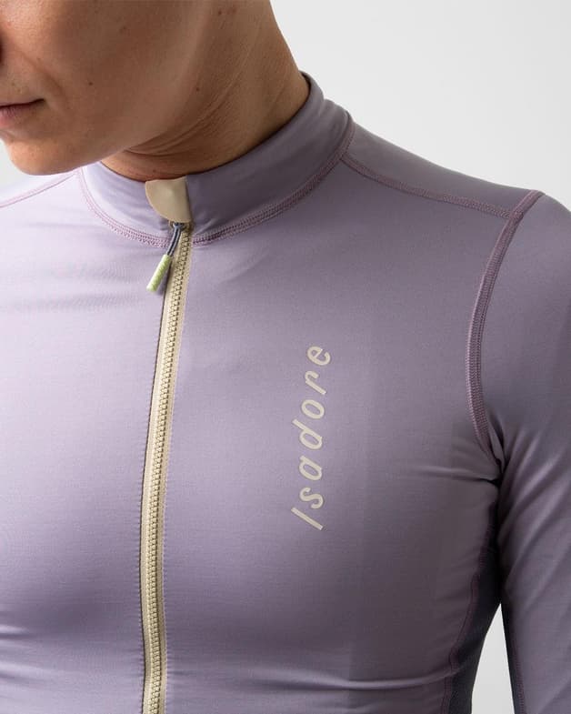 Maillot Isadore Alternative Light manga larga lila claro blanco - #4