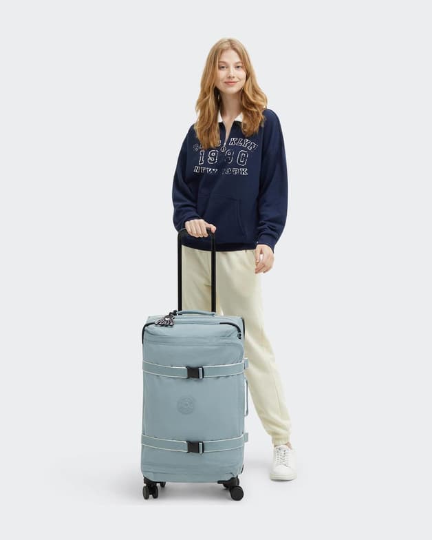 Maleta Kipling Spontaneous M azul claro - #8