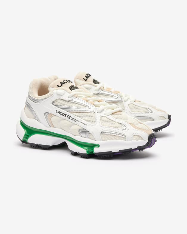 Zapatillas Lacoste L003 2K24 blanco verde mujer - #2
