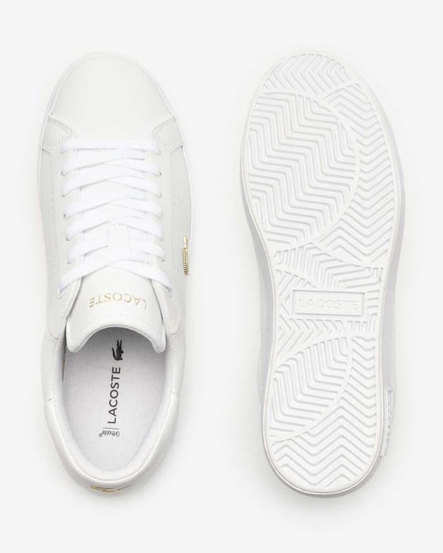 Zapatillas Lacoste Powercourt 2.0 blanco puro mujer - #5