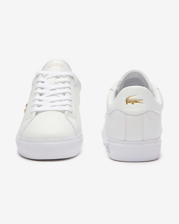 Zapatillas Lacoste Powercourt 2.0 blanco puro mujer - #6