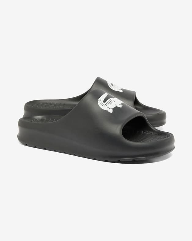 Chanclas Lacoste Serve Slide 2.0 negro puro - #5