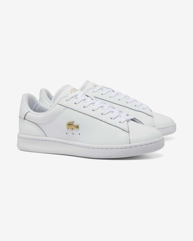Zapatillas Lacoste Carnaby Set Leather blanco puro mujer - #2
