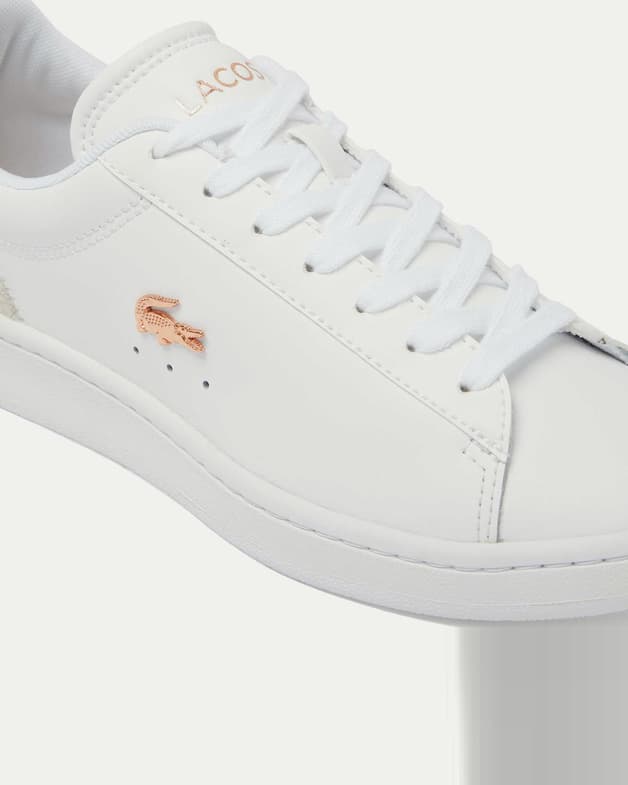 Zapatillas Lacoste Carnaby Set blanco rosa claro mujer - #6
