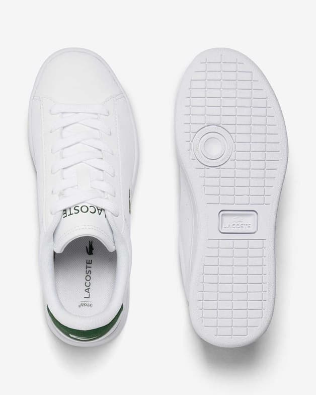 Zapatillas Lacoste Carnaby Set blanco verde infantil - #5