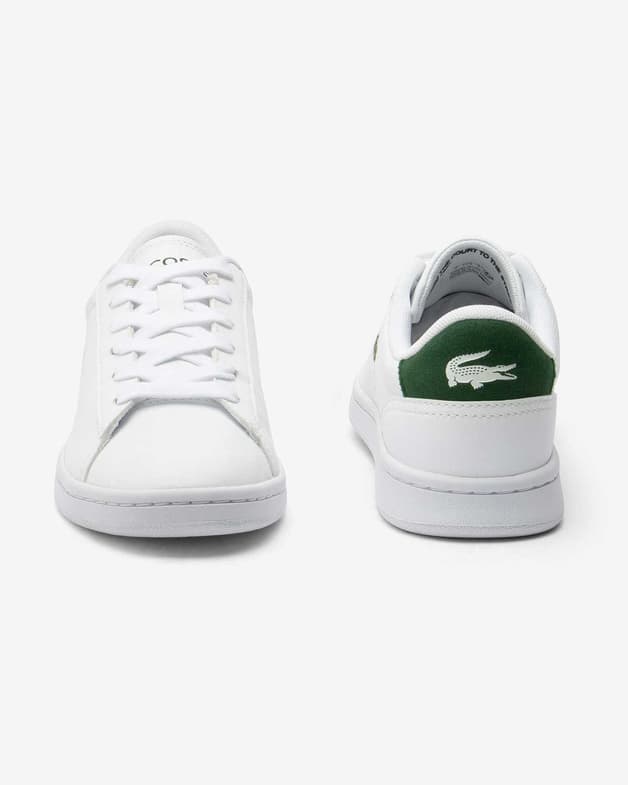 Zapatillas Lacoste Carnaby Set blanco verde infantil - #6