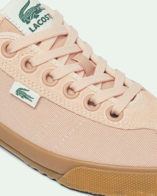 Zapatillas Lacoste Backslam rosa marrón mujer - #6