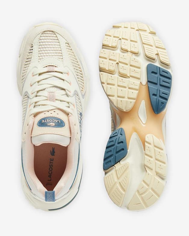 Zapatillas Lacoste Storm 96 2K Colour blanco azul naranja mujer - #4