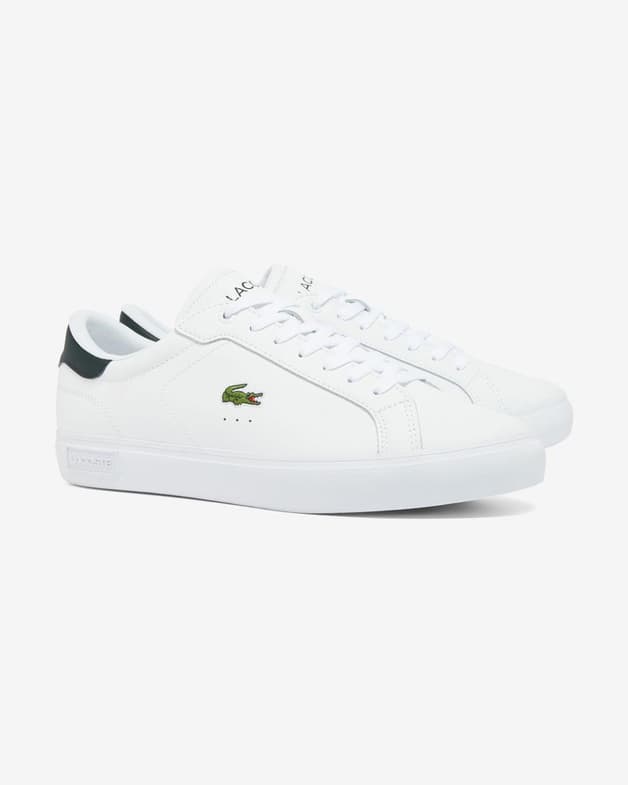 Zapatillas Lacoste Powercourt blanco azul marino - #4