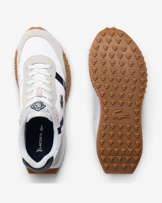 Zapatillas Lacoste L-Spin Evo blanco beige azul marino - #6