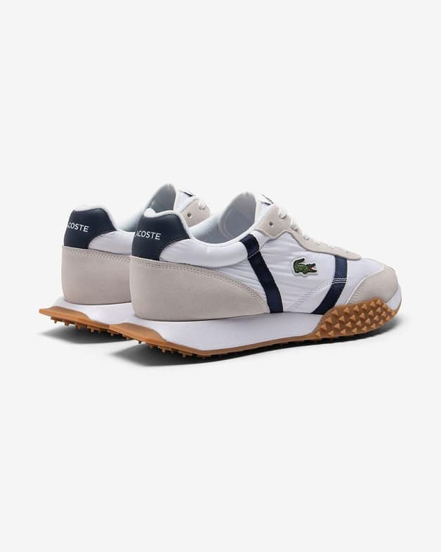 Zapatillas Lacoste L-Spin Evo blanco beige azul marino - #3