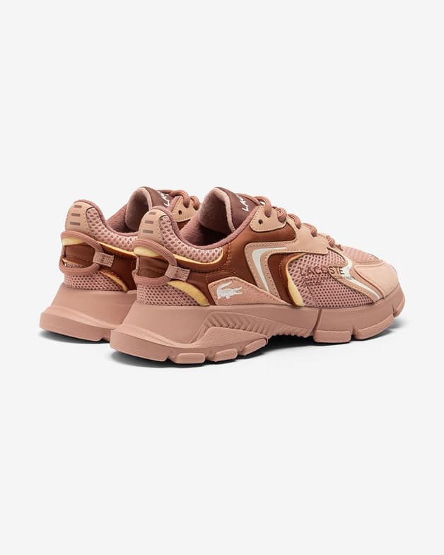 Zapatillas Lacoste L003 Neo beige marrón junior - #5