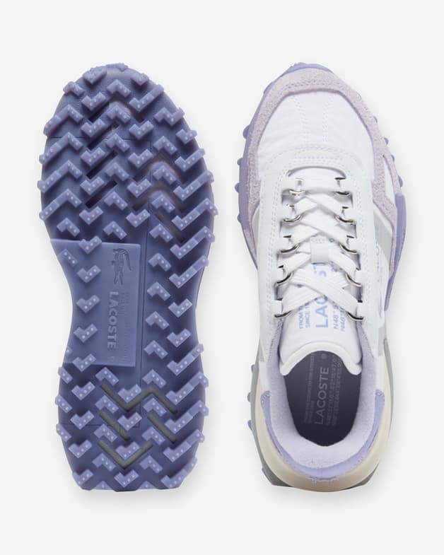 Zapatillas Lacoste Elite Active blanco gris lila mujer - #2
