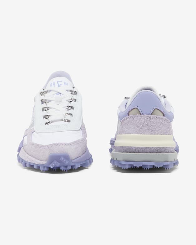 Zapatillas Lacoste Elite Active blanco gris lila mujer - #3