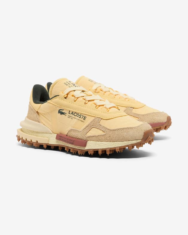 Zapatillas Lacoste Elite Active Unstructured amarillo beige mujer - #4