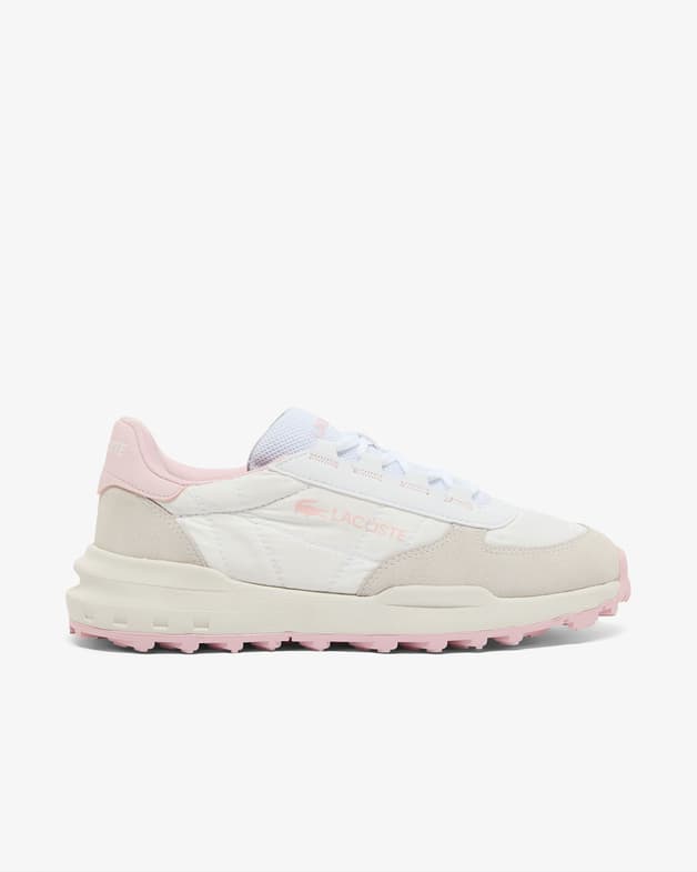 Zapatillas Lacoste Elite Active EVO Color blanco beige rosa mujer - #1