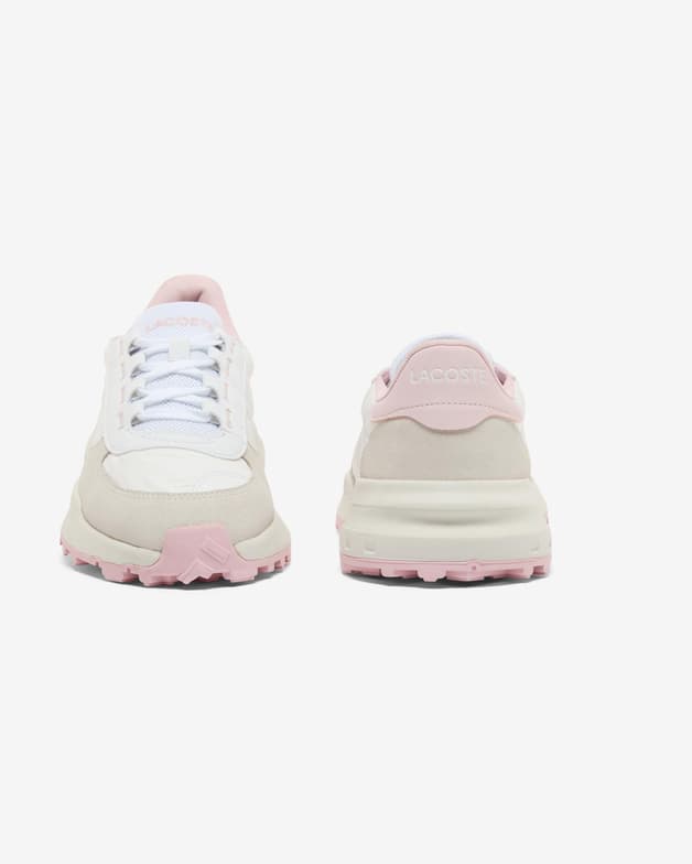 Zapatillas Lacoste Elite Active EVO Color blanco beige rosa mujer - #4