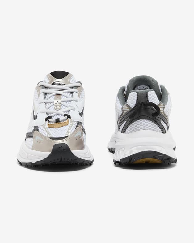 Zapatillas Lacoste L003 Neo Shot Mesh blanco negro beige mujer - #3