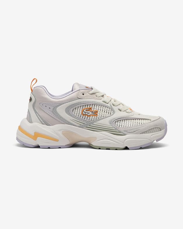 Zapatillas Lacoste Storm 96 2K Mesh blanco gris naranja mujer - #1
