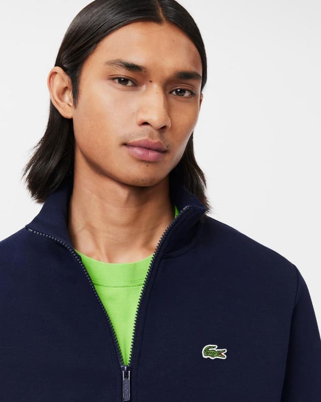 Sudadera Lacoste Regular Fit Felpa Full Zip azul marino - #11