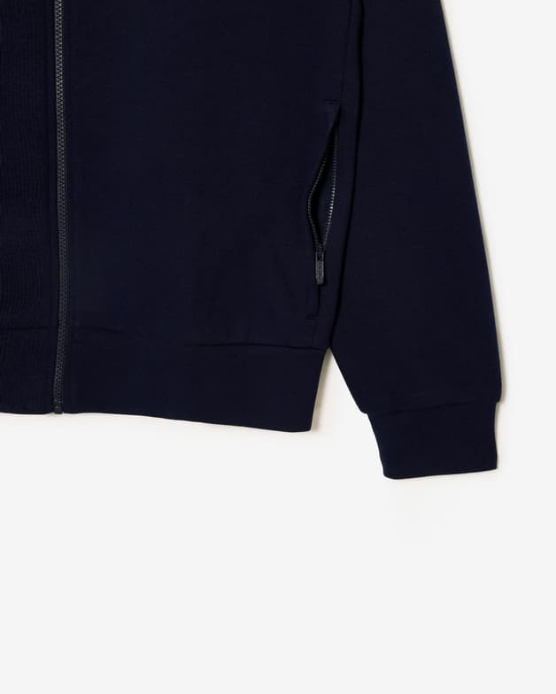 Sudadera Lacoste Regular Fit Felpa Full Zip azul marino - #15