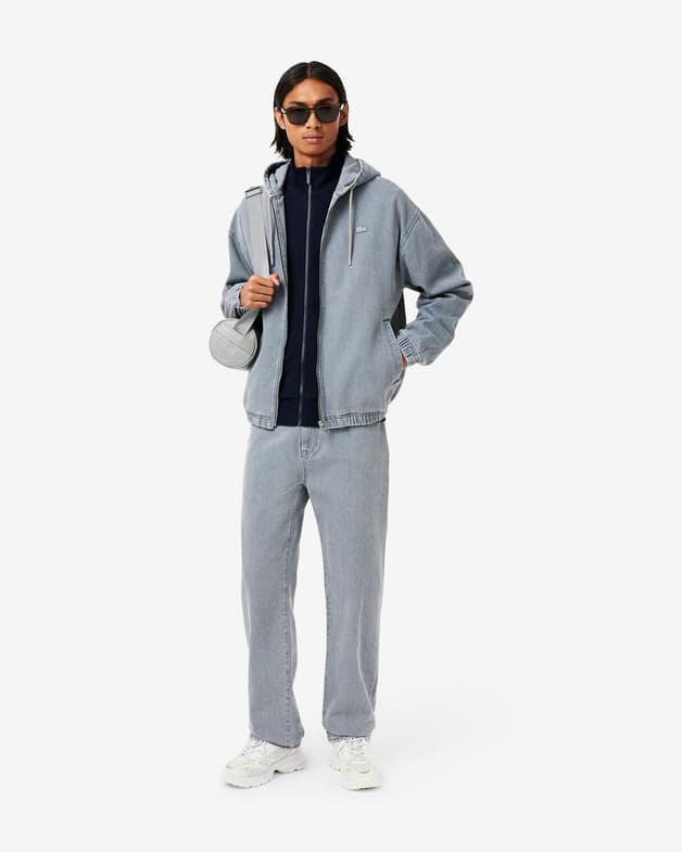 Sudadera Lacoste Regular Fit Felpa Full Zip azul marino - #12