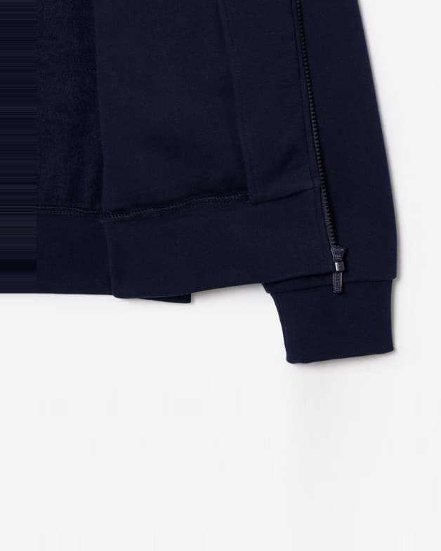Sudadera Lacoste Regular Fit Felpa Full Zip azul marino - #14