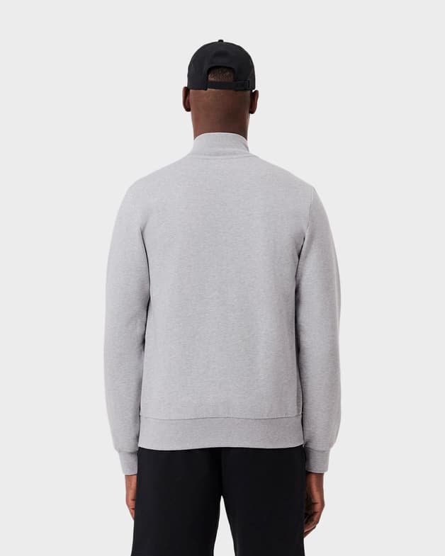 Sudadera Lacoste Regular Fit Felpa Full Zip gris claro - #9