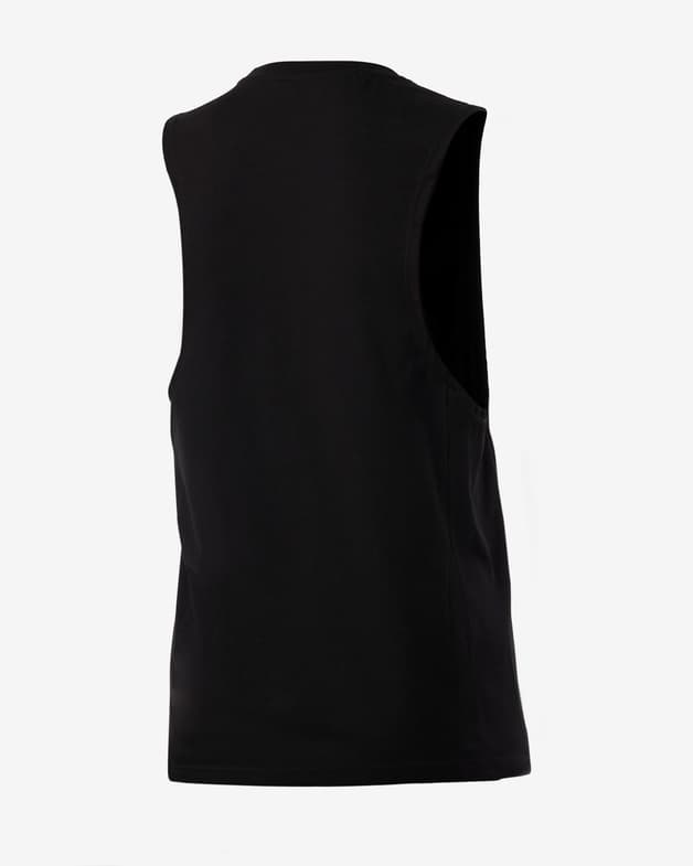 Camiseta Leffort Training Tank Top Oversized sin mangas negro - #2