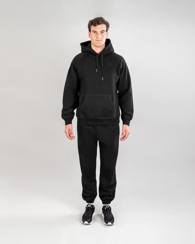 Sudadera con capucha Leffort Sweat Oversized negro - #3
