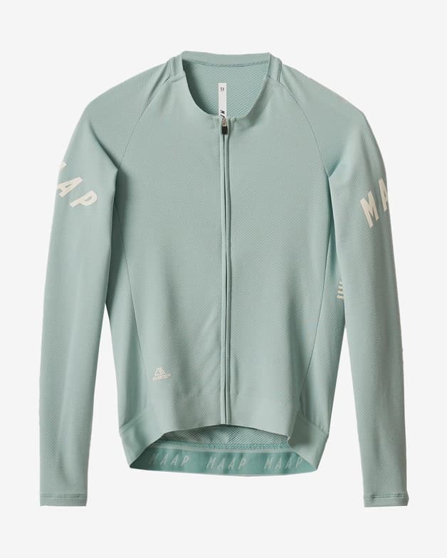 Maillot MAAP Aeon manches longues vert clair - #1