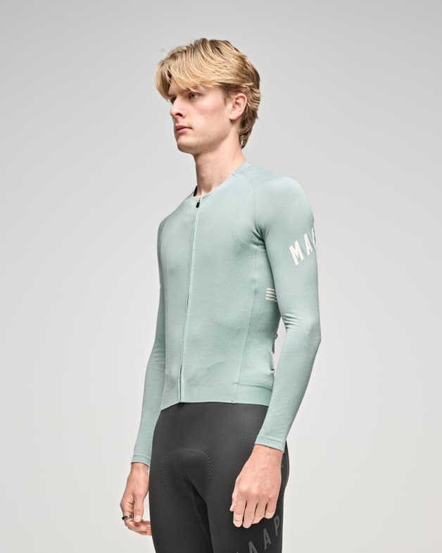 Maillot MAAP Aeon manches longues vert clair - #2