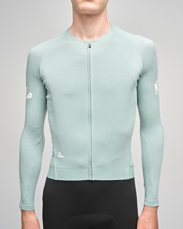 Maillot MAAP Aeon manches longues vert clair - #3