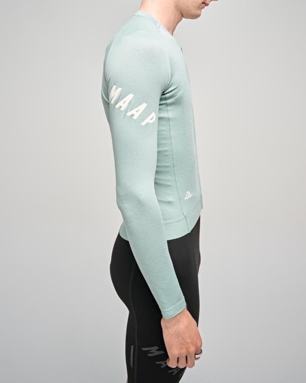 Maillot MAAP Aeon manches longues vert clair - #5
