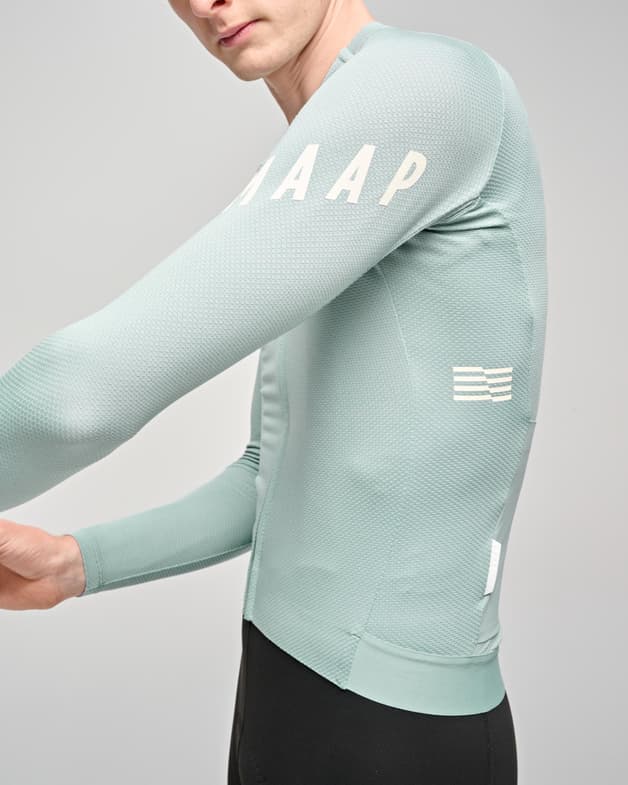 Maillot MAAP Aeon manches longues vert clair - #7