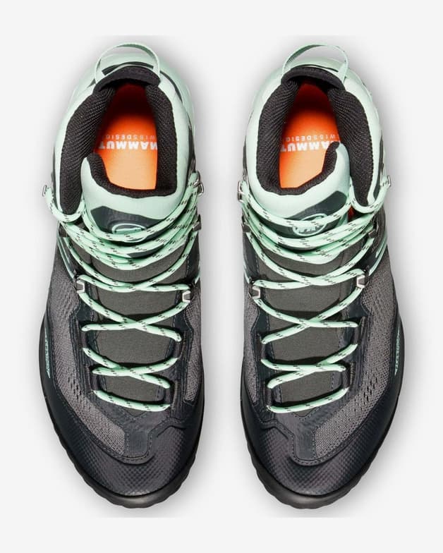 Botas Mammut Ducan II High GORE-TEX azul pastel negro mujer - #8