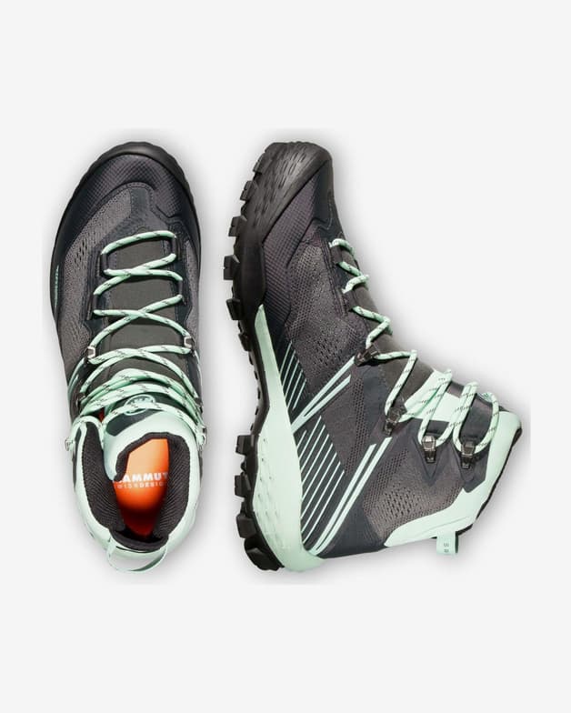 Botas Mammut Ducan II High GORE-TEX azul pastel negro mujer - #7