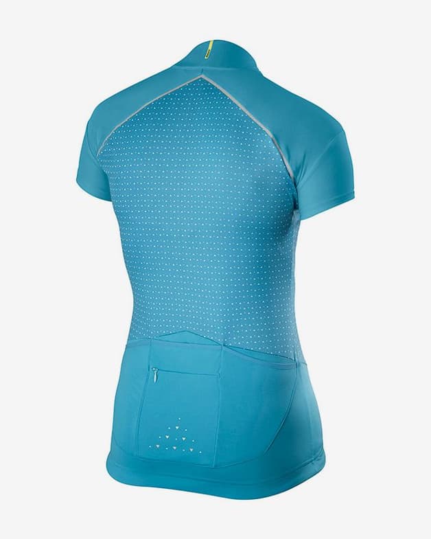 Maillot Mavic Sequence Graphic manga corta azul claro mujer - #2