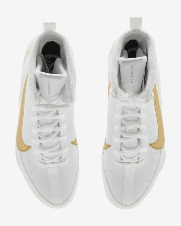 Botas boxeo Nike Machomai 3 blanco puro oro - #7