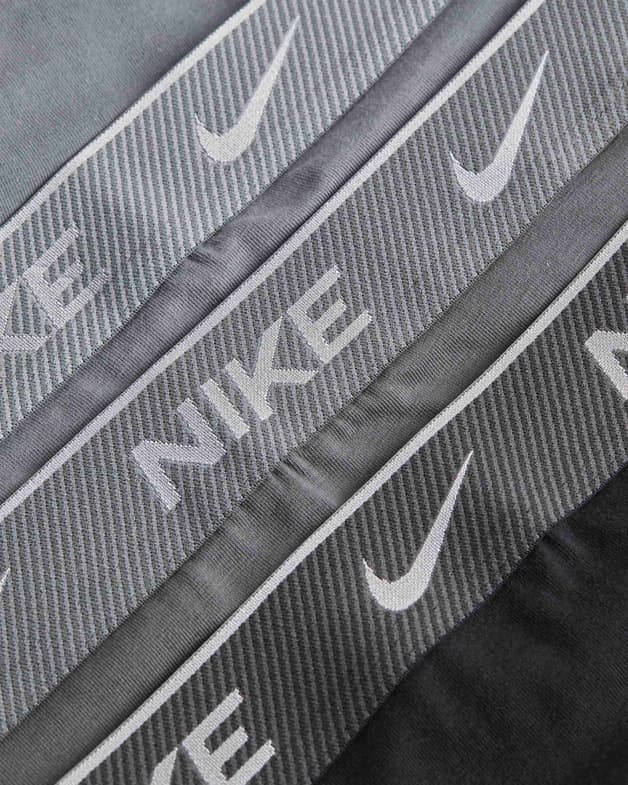 Bóxer Nike Trunk gris negro (3 unidades) - #2