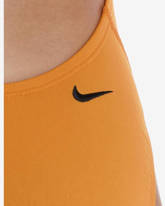 Maillot de bain Nike Swim Hydrastrong Multi Graphic jaune soleil femme - #4