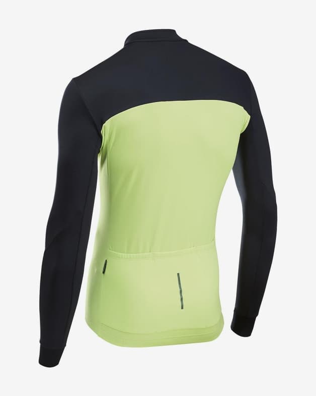 Maillot Northwave Force 2 manga larga amarillo negro - #2