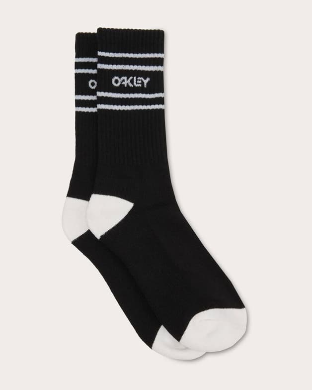 Calcetines Oakley Icon B1B 2.0 negro puro blanco - #4