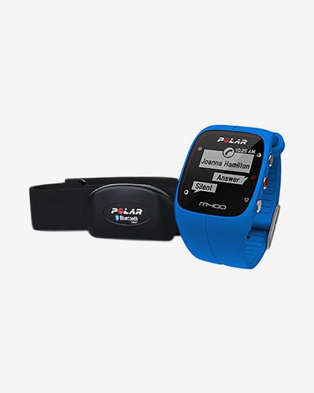Pulsómetro Polar M400 con GPS + HR azul - #1