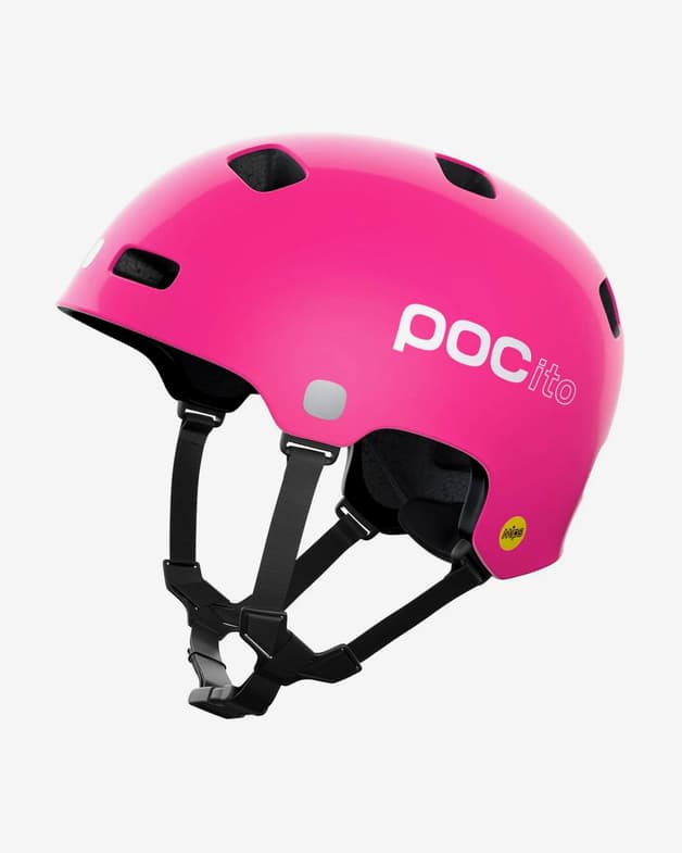 Casco POC POCito Crane MIPS rosa fluor infantil - #1