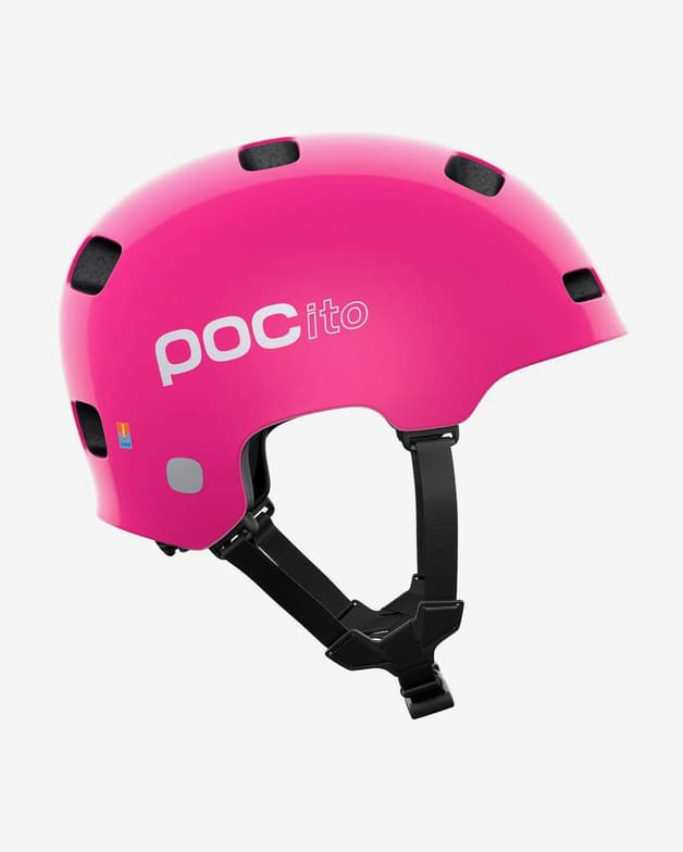 Casco POC POCito Crane MIPS rosa fluor infantil - #2