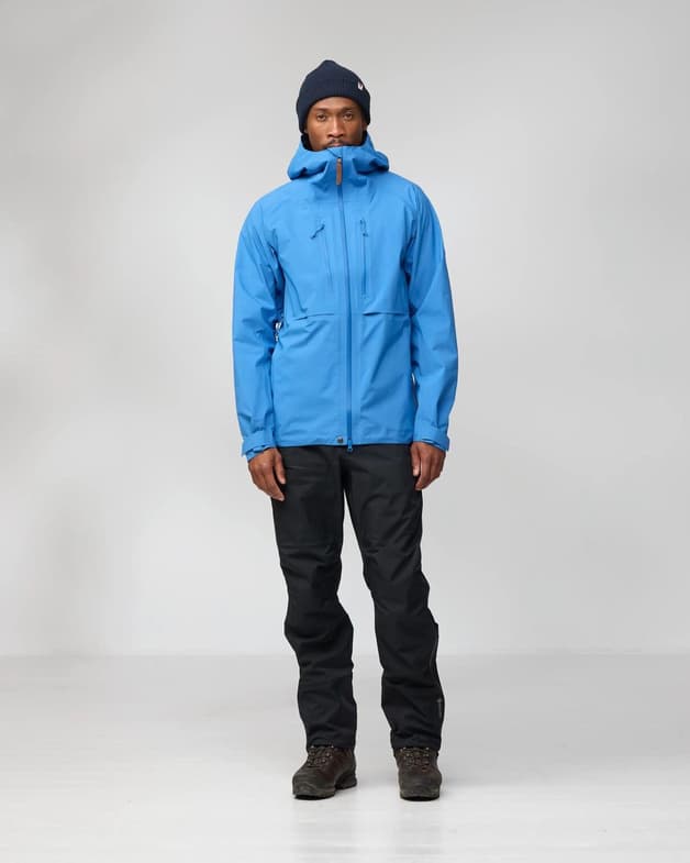 Chaqueta con capucha Fjällräven Keb GORE-TEX azul luminoso - #5